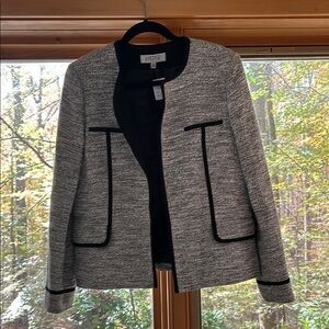 Cotton Kasper Black and White Women's Jacket